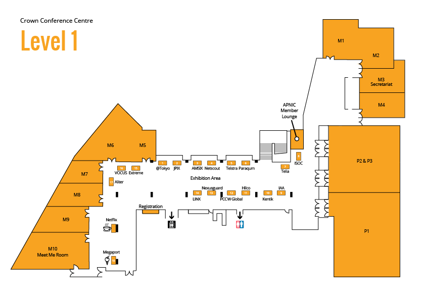 Exhibition map